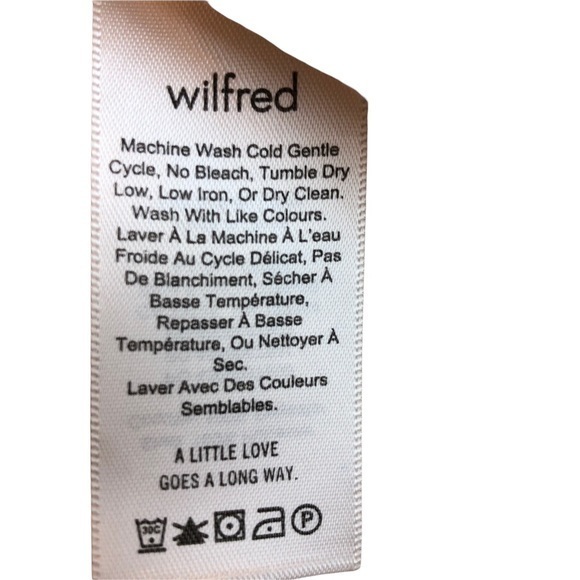 Wilfred Blush Pink Ruffle Blouse Top - Picture 4 of 8